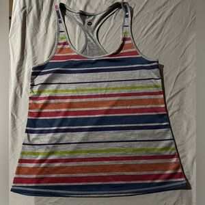 Roxy:Women's Multicolor Striped Sleeveless Top:Size Medium🌟Like New🌟